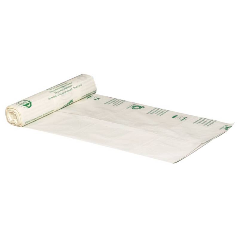 BioBag Biosæk mater-bi 240 liter 113x139cm klar grøn