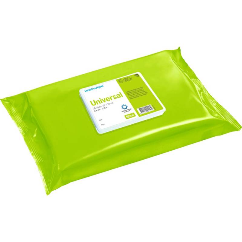 Wet Wipe Universal Universalklud maxi grøn 30x43cm