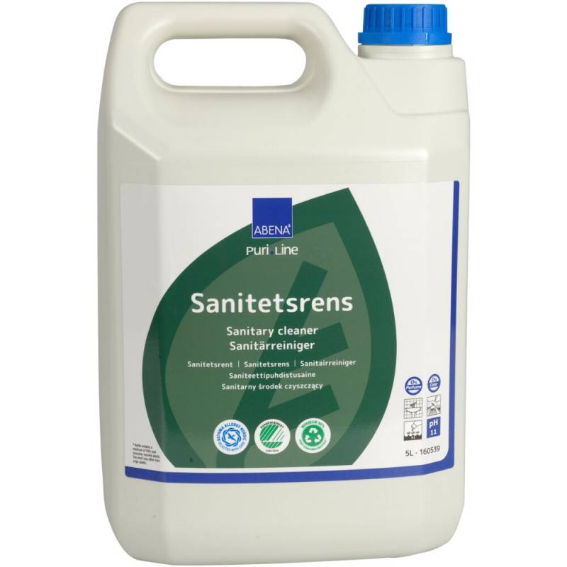 Puri-Line sanitetsrengøring 5 liter alkalisk/affedtende