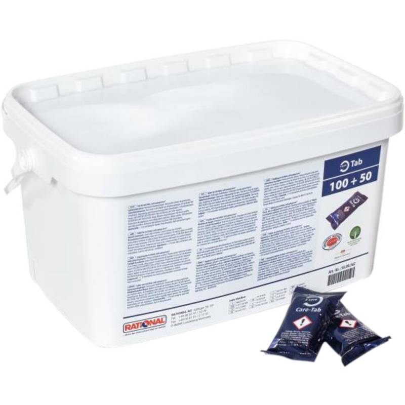 Rational Care-Tab maskinafkalker til ovn uden farve og parfume 150stk 6 kg