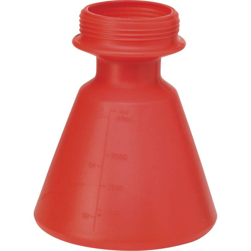 Nito beholder 2,5 liter  24x19,5x19,5 cm rød
