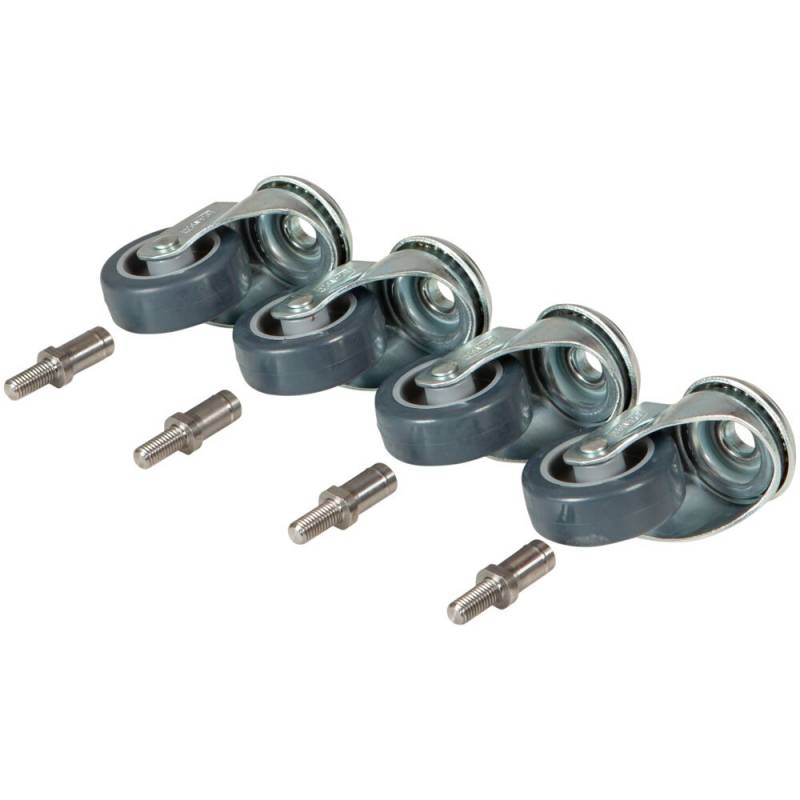 Hjuls&aelig;t, Tina Trolleys, 19mm, &Oslash;50mm, sort, PP/PA, til moppeboks  *Denne vare tages ikke retur*