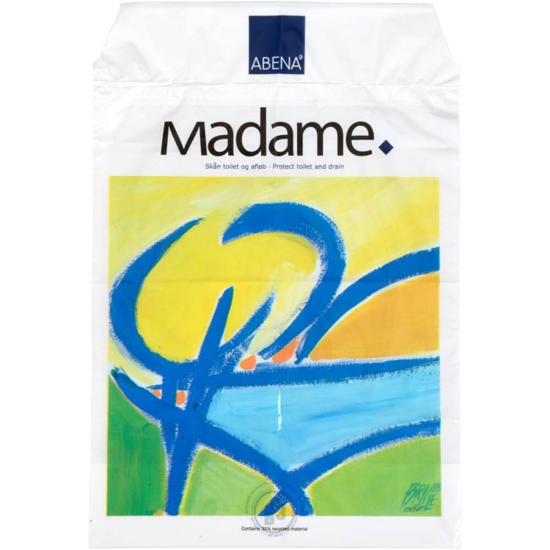 Madamepose LDPE/RE3 25x36,5cm 5 liter med kunstmotiv