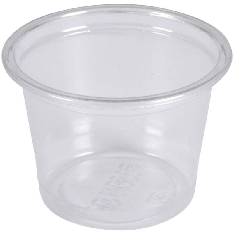 Gastro Dressingbæger 2,8cm Ø4,6cm 30ml PP 1-rums klar