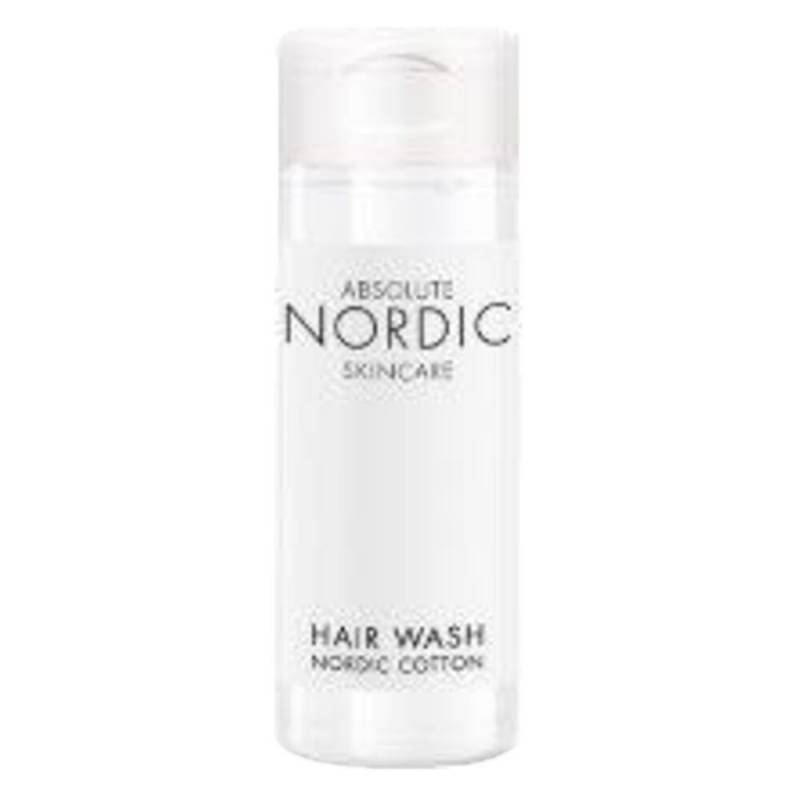 Absolut Nordic hårshampoo 30ml Svanemærket hvid