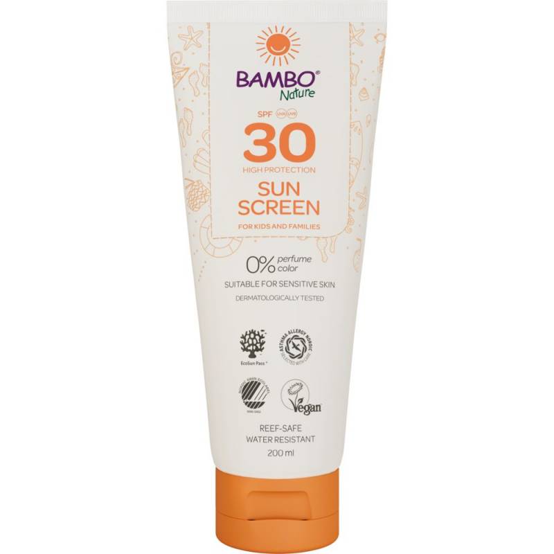 Bambo Nature sollotion SPF 30 SCA 23\% fedt 200ml