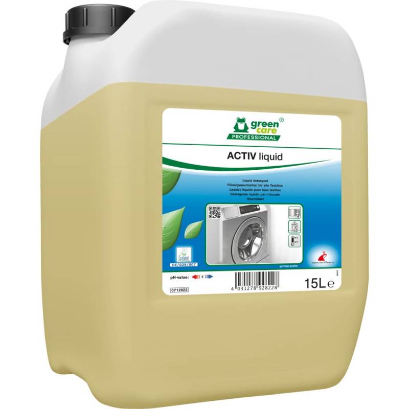 Green Care Professional ACTIV Liquid flydende vaskemiddel 15 liter