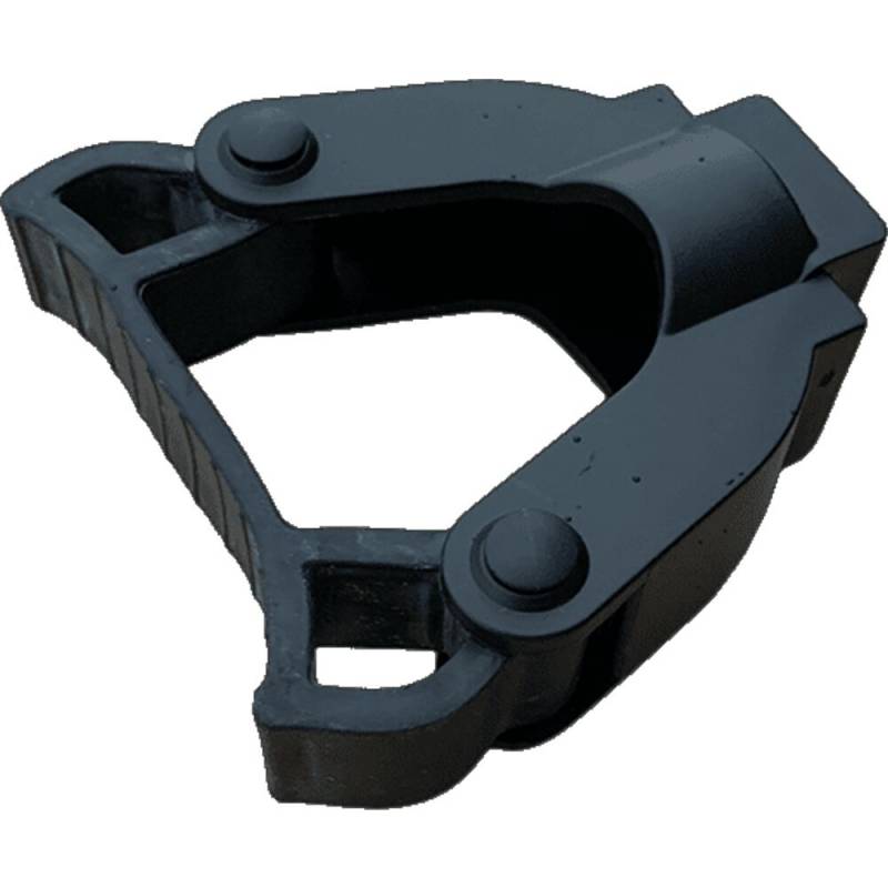 Redskabsholder, Nordic Recycle Trolley 2.0, sort, genanvendt HDPE, til skaft p&aring; 20-30 mm