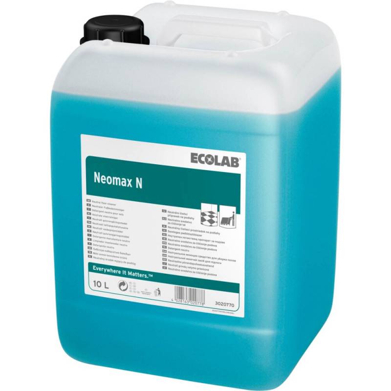 Ecolab Neomax N Gulvrengøring 10L med farve og parfume