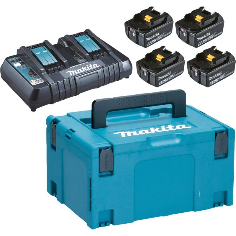 Makita LXT Batteripakke 18V 395x395x215mm blå