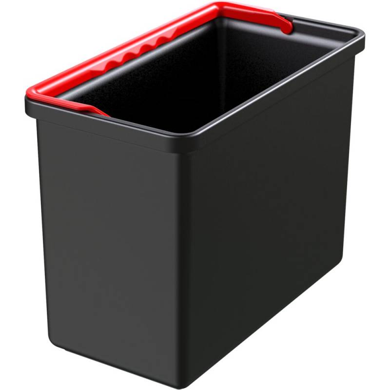 Nordic Recycle Trolley 2.0 inventarspand p&aring; 7 liter med r&oslash;d hank