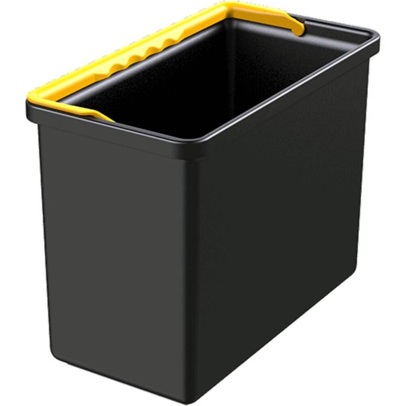 Nordic Recycle Trolley 2.0 inventarspand p&aring; 7 liter med gul hank