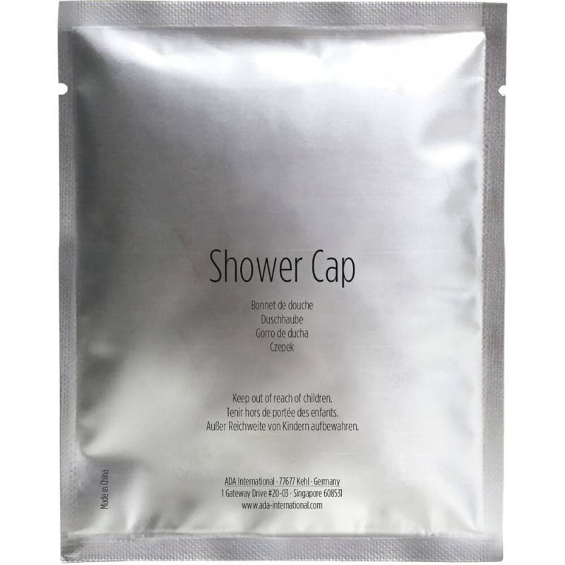 Badehætte White and black - shower cap klar