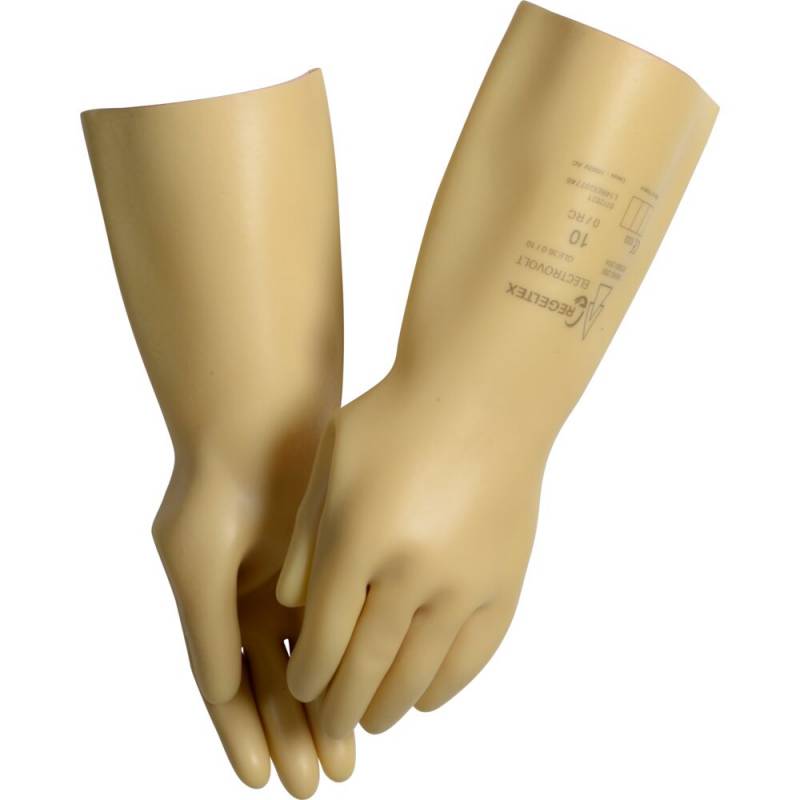 El beskyttelseshandske Str. 11 gummi RC Klasse 0 beige