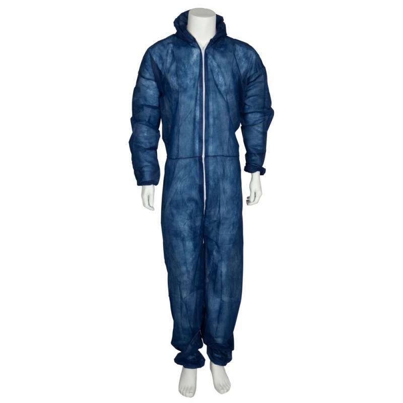 Engangsdragt classic 4XL/5XL 195x80cm 25 gsm PP usteril engangs bl&aring;