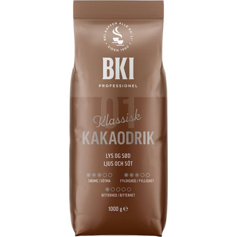 BKI Kakaodrik 14% kakao 1 kg pr pose