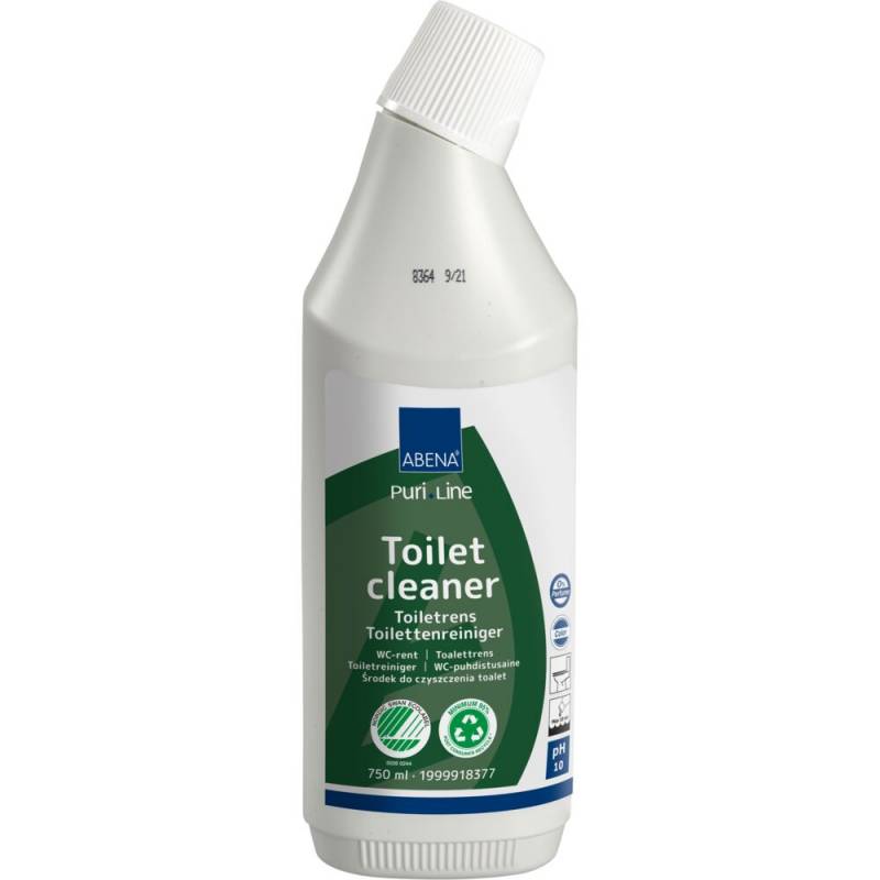 Puri-Line Toiletrens 750 ml alkalisk med farve uden parfume