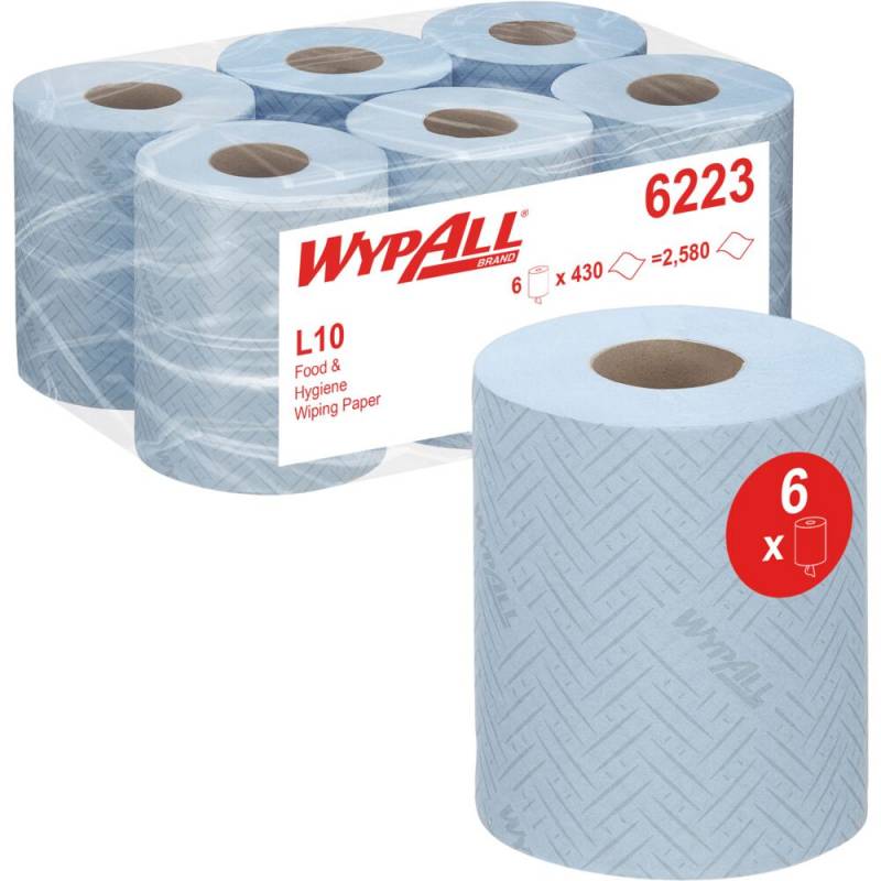 Kimberly-Clark Wypall L10 håndklæderulle 1-lags 6223 Mini