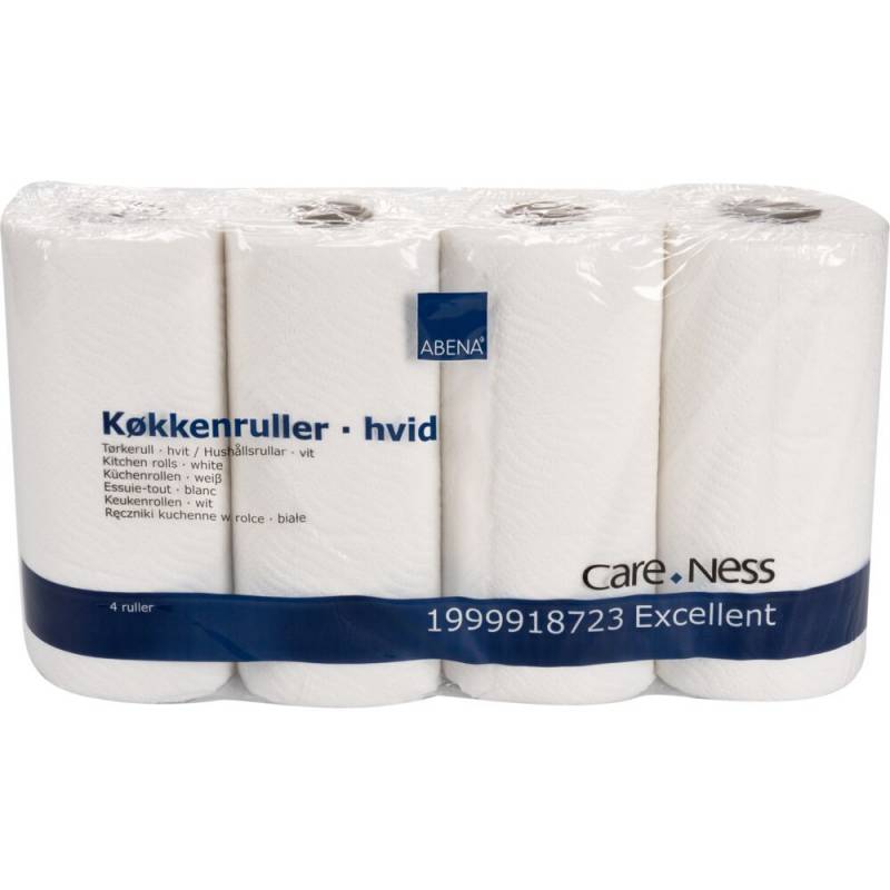 Care-Ness Excellent køkkenrulle 2-lags 22mx20,6cm Ø11cm hvid