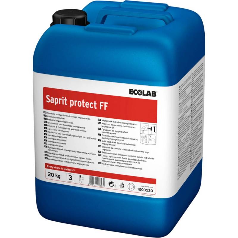 Ecolab Saprit Protect FF tekstilimprægnering 20 liter