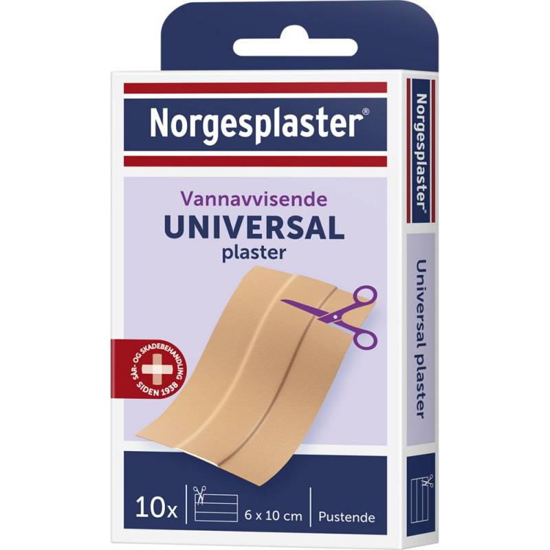  Kvikk Universal Hæfteplaster vandfast 10x6cm