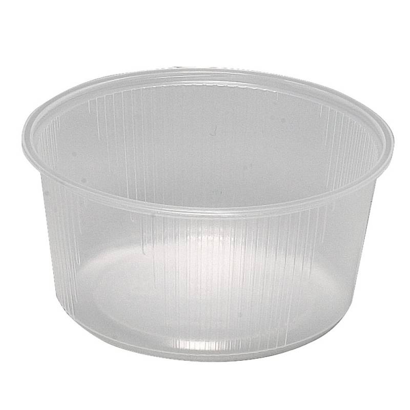 Portions plastbæger 5cm Ø10,1cm 250ml PP klar