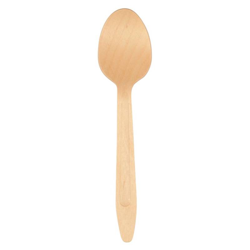 Gastro ske 16x3,2 cm – Birketræ, brun