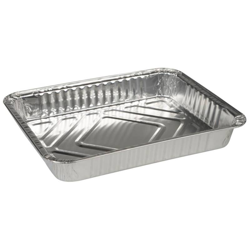 Aluminiumsbakke til bespisningsbakke 1-rum 930ml 227 x 178 x 30mm sølv