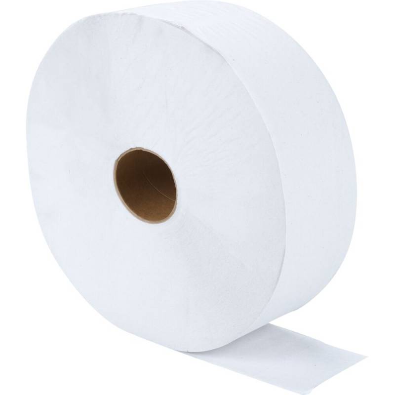 Jumborulle 1-lags Midi 600m x 9cm Ø28cm perforeret natur