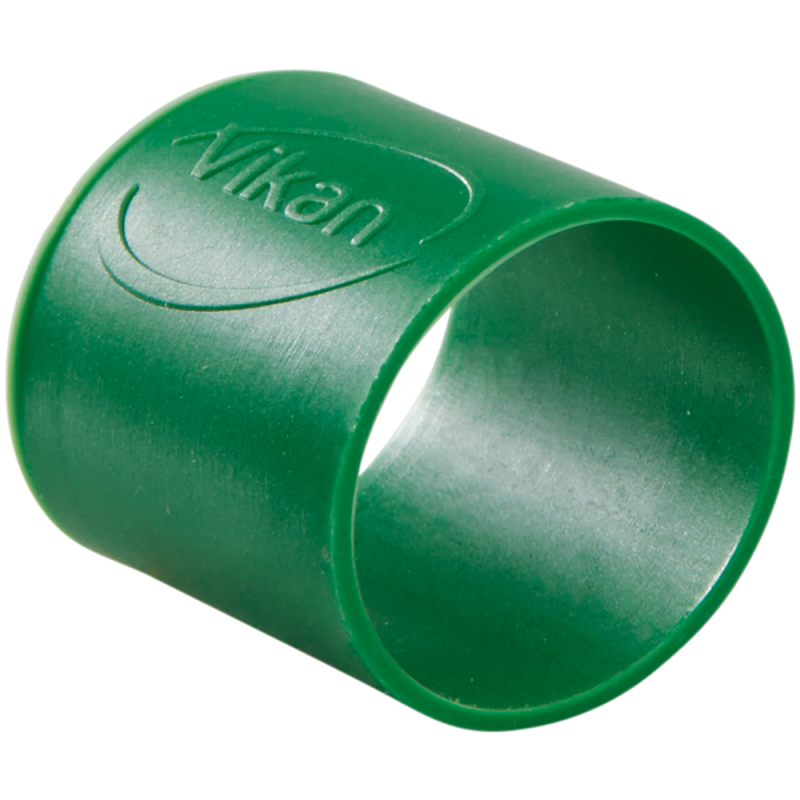 Vikan Farvekodningsbånd til skaft Ø26mm silikone/gummi grøn