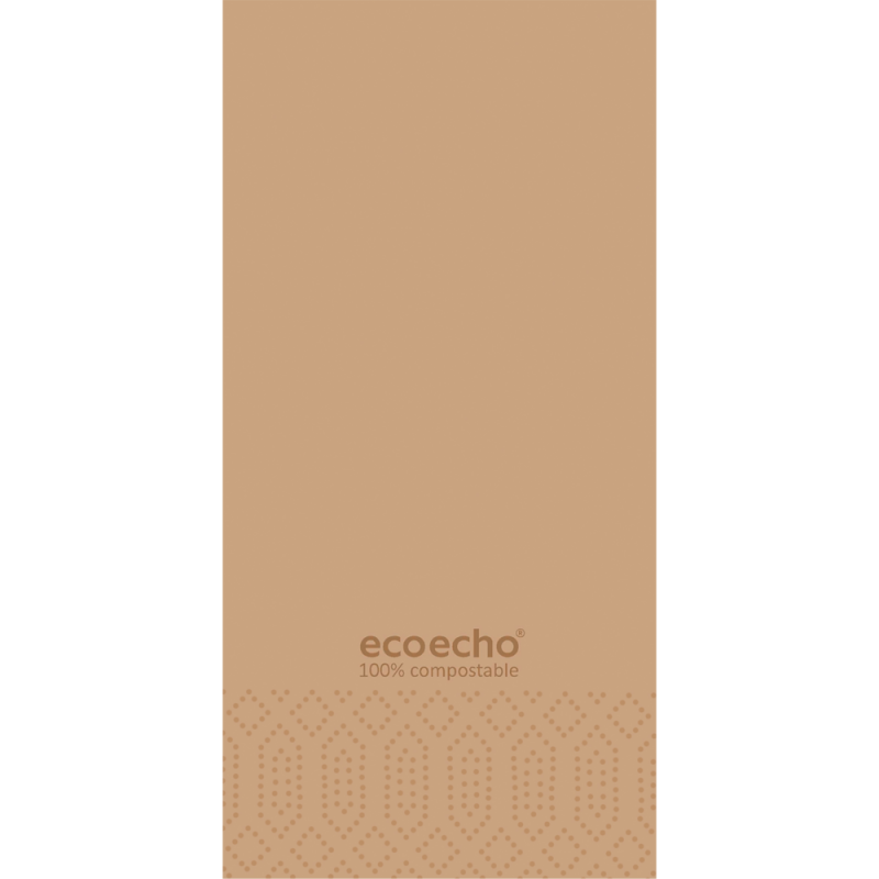Duni middagsserviet Ecoecho 3-lags 1/8 fold 40x40cm tissue