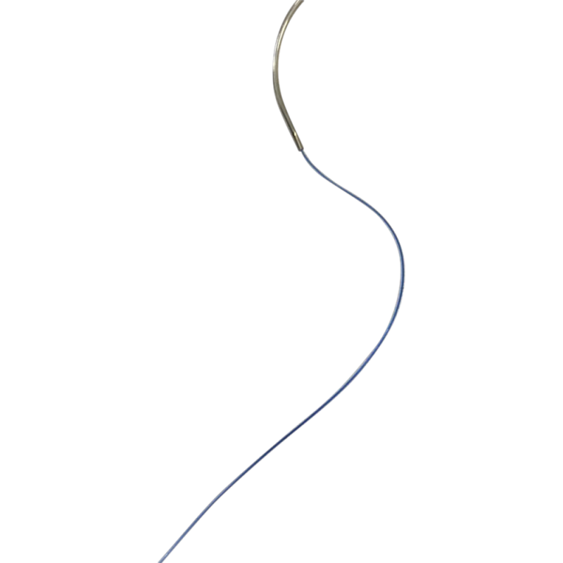 Chiralen Monofilament sutur 45cm 4/0 DS-19 nål (FS-2) blå