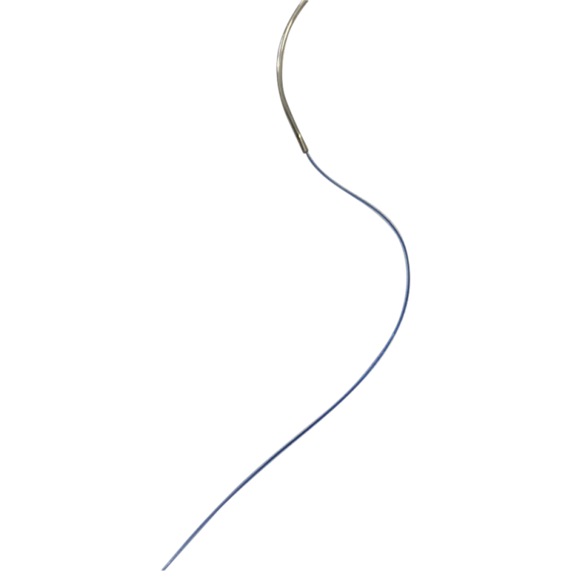 Chiralen Monofilament sutur 45cm 5/0 DS-19 nål (FS-2) blå