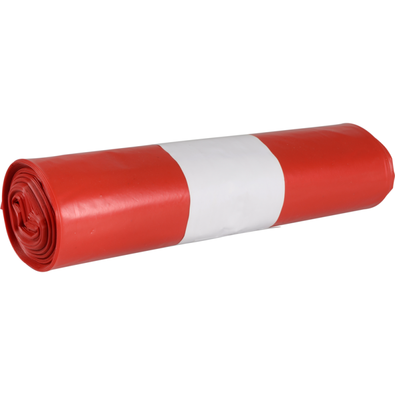 Sækko-Boy affaldssække LDPE/recycle 42x103cm 55my rød