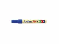 Artline marker EK70 permanent 1,5mm blå