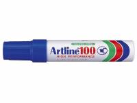 Artline marker 100 permanent 7-12mm blå
