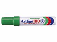 Artline marker 100 permanent 7-12mm grøn