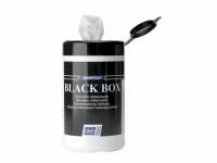 Black Box håndrenseservietter til tryksværte, olie, maling mm, 50 stk