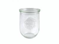 Weck sylteglas med låg (745) 1062ml Ø10x15,2cm