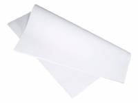 Stikdug af glat papir 40x80cm 90g hvid, 500 stk
