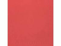 Duni servietter 2-lags 24x24cm rød