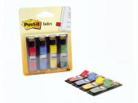 Post-it indexfaner smalle 11,9x43,2mm 4 farver