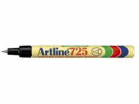 Artline EK725 marker permanent 0,4mm spids sort