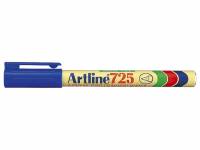 Artline EK725 marker permanent 0,4mm spids blå