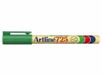 Artline EK725 marker permanent 0,4mm spids grøn
