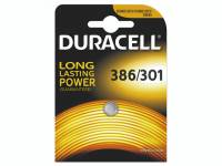 Duracell batteri 386/301 1,5V Silver Oxide 