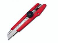 NT Cutter hobbykniv L-500 rød 18mm med Grip & Auto-Lock