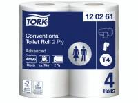 Tork Advanced T4 toiletpapir 2-lags 120261 hvid, 24 ruller