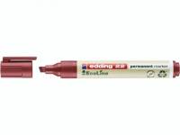 Edding EcoLine 22 marker 1-5mm med skrå spids rød