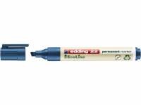 Edding EcoLine 22 marker 1-5mm med skrå spids blå